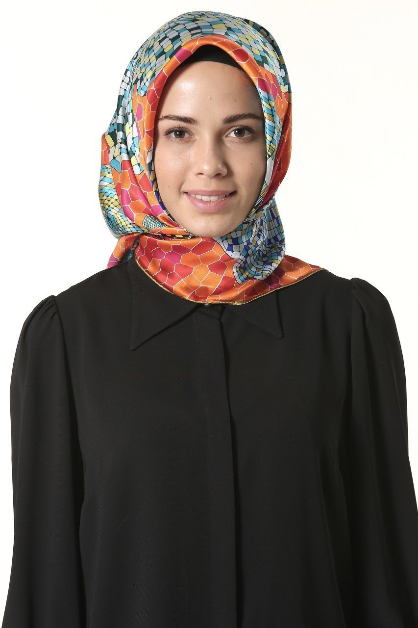 Misiny-%100 İpek Eşarp -411003/A Misiny-%100 İpek Eşarp -411003/A