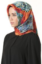 Misiny-%100 İpek Eşarp -411003/A - Görsel 2