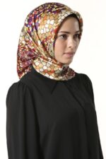 Misiny-%100 İpek Eşarp -411003/B - Görsel 3