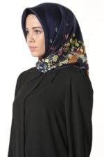 Misiny-%100 İpek Eşarp Twill - 002 - Görsel 2