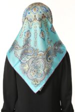 Misiny-%100 İpek Eşarp Twill - 008 - Görsel 4