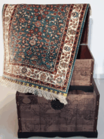 Misiny-%100 Saf İpek Halı - El Dokuması -1004 -62 x 93 cm - Görsel 2