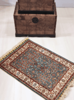 Misiny-%100 Saf İpek Halı - El Dokuması -1004 -62 x 93 cm - Görsel 3
