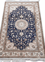 Misiny-%100 Saf İpek Halı - El Dokuması -1012 -92 x 153 cm