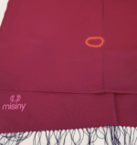 Misiny-%100 Saf İpek Şal - Kırmızı/Bordo (Ufak Hatalı) - Görsel 2