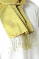Misiny-%100 Saf İpek Şal-Limon Küfü - Görsel 4