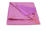Misiny-%100 Saf İpek Şal-Mor/Pembe