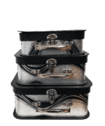 Misiny-3'Li Çanta Kutu Seti - Gümüş - Görsel 2