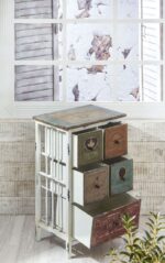 Misiny-Ahşap ve Metal Çekmeceli Dolap-002 - Görsel 2