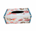 Misiny-Bahar Desenli Deri Çöp Kutusu Seti-004 - Görsel 3