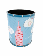 Misiny-Biberon Desenli Deri Çöp Kutusu Seti - Görsel 2