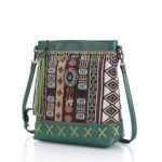 Misiny-Boho Yeşil Çanta 004