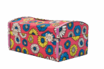 Misiny-Çiçek Desenli Deri Çöp Kutusu Seti-018 - Görsel 2