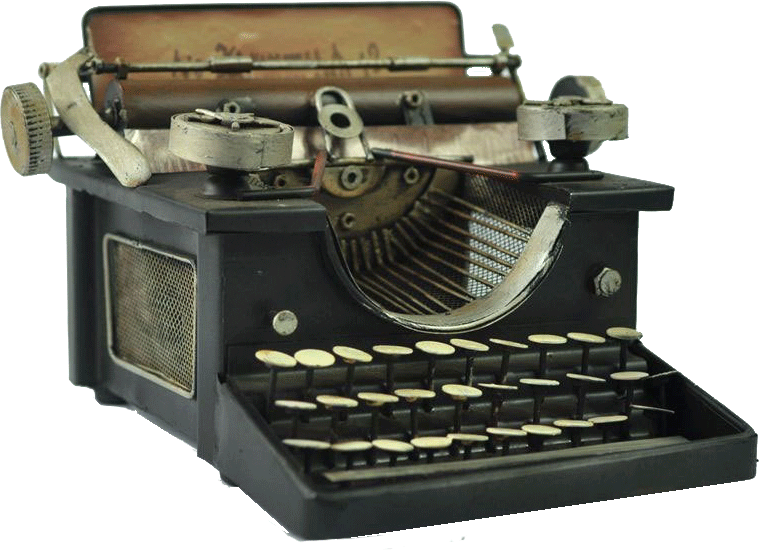 Misiny-Dekoratif Nostaljik Daktilo Maketi Misiny-Dekoratif Nostaljik Daktilo Maketi