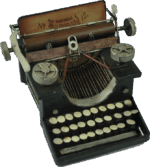 Misiny-Dekoratif Nostaljik Daktilo Maketi - Görsel 2