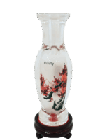 Misiny-El Boyaması Cam Aksesuar-AKAĞAÇ-11x33 cm