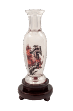 Misiny-El Boyaması Cam Aksesuar-AKAĞAÇ-11x33 cm - Görsel 3