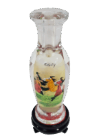 Misiny-El Boyaması Cam Aksesuar-ATLAR-8x21 cm