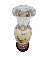 Misiny-El Boyaması Cam Aksesuar-ATLAR-8x21 cm - Görsel 3