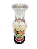 Misiny-El Boyaması Cam Aksesuar-ATLAR-8x21 cm - Görsel 4