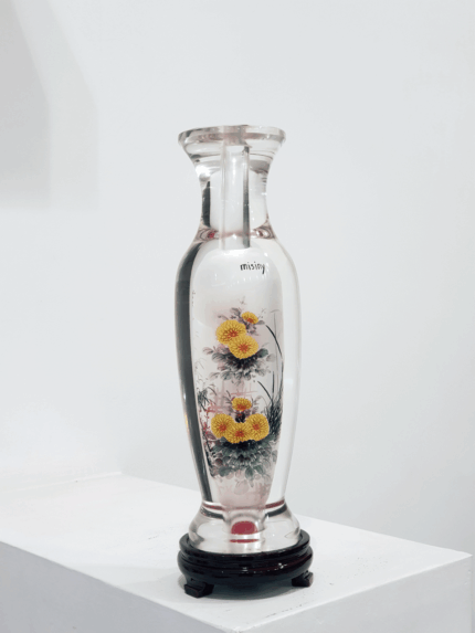 Misiny-El Boyaması Cam Aksesuar-KASIMPATI-11x33 cm