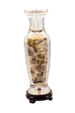 Misiny-El Boyaması Cam Aksesuar-UZAKDOĞU-11x33 cm - Görsel 2