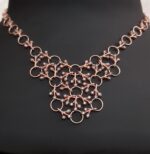 Misiny-Elmas Montur Kolye -1 (Rose) - Görsel 2