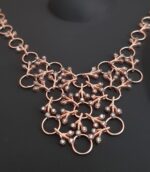 Misiny-Elmas Montur Kolye -1 (Rose) - Görsel 4