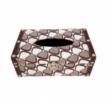 Misiny-Geometrik Desenli Deri Çöp Kutusu Seti-007 - Görsel 3