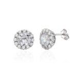 Misiny-Gümüş Allium Küpe - Görsel 2