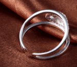 Misiny-Gümüş Carmen Taşlı Yüzük - Görsel 3