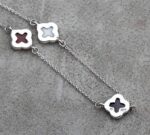 Misiny-Gümüş Yonca Bileklik - Görsel 3