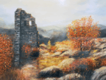 Misiny-Harabe Yağlı Boya Tablo - 80 x 60 cm - Görsel 2