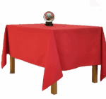 Misiny-Kırmızı Puntos Masa Örtüsü - Görsel 4