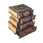 Misiny-Kitap Şeklinde 4 Çekmeceli Komidin 002