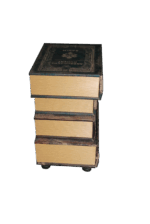 Misiny-Kitap Şeklinde 4 Çekmeceli Komidin 002 - Görsel 3