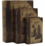 Misiny-Kitap Şeklinde Kutu-3'lü - 001