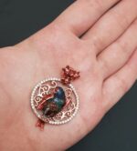 Misiny-Kuş Kolye Ucu (Rose) - Görsel 3