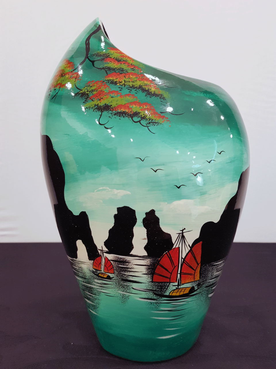 Misiny-Manzara Desenli Vazo Misiny-Manzara Desenli Vazo