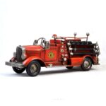 Misiny-Nostaljik Metal İtfaiye Maketi - Görsel 3