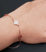 Misiny-Renkli Zirkon Taşlı Bileklik - 1 (Rose) - Görsel 3