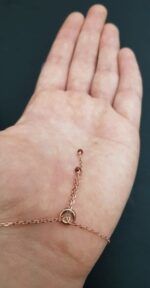 Misiny-Renkli Zirkon Taşlı Bileklik - 1 (Rose) - Görsel 4