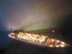 Misiny-RMS Titanic With Lights - 100 Cm Gemi Maketi - Görsel 4