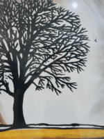 Misiny-Sonbahar Yağlı Boya Tablo - 30 x 40 x 2 - 60 x 80 cm - Görsel 3