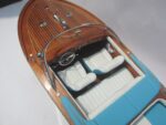 Misiny-Super Riva Aquarama Wood Finished Gemi Maketi - Görsel 2