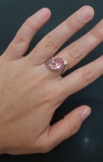 Misiny-Pembe Taşlı Yüzük -2 - Görsel 2