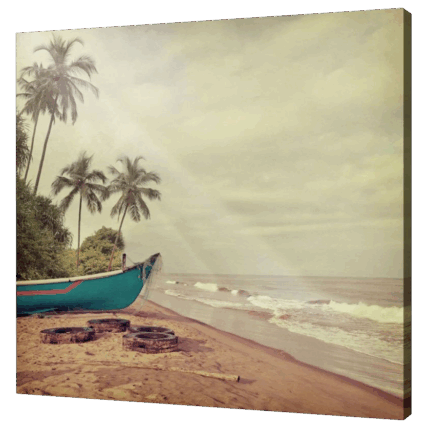 Misiny-Tatil Digital Baskı Kanvas Tablo 80 x 80 cm